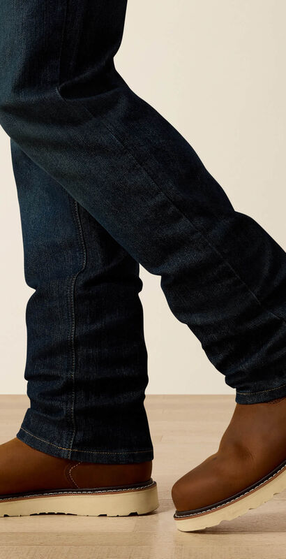 Rebar M4 Relaxed DuraStretch Basic Stackable Straight Leg Jean 03